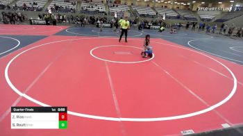 40 lbs Quarterfinal - Zack Rios, Randal Youth WC vs Stephen Routt, Stout Wr Ac