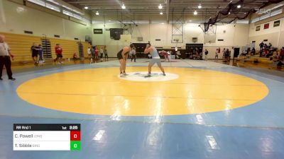 285B lbs Rr Rnd 1 - Chris Powell, Long Island vs Trent Sibble, Binghamton