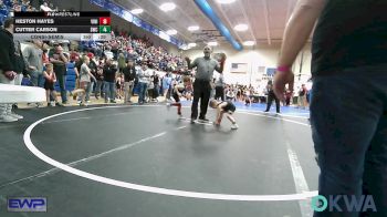 43 lbs Consolation - Theodore Mosby, Wyandotte Youth Wrestling vs Liam Williams, Heat