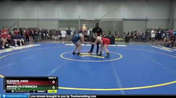 200 lbs Quarterfinals (8 Team) - Eleanor Jukes, Texas Red vs Brindelyn Eternicka, Wisconsin