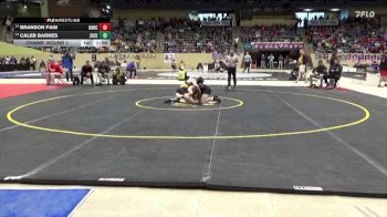 157 lbs Champ. Round 1 - Caleb Barnes, Johnson Central vs Branson Fain, Harrison County