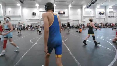 105 lbs Round 4 (8 Team) - Zeland Ponte, Wrecking Crew Black vs Walker Hall, CrossRoads Wrestling