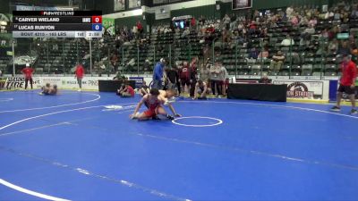 165 lbs Cons. Sub-quarters - Carver Wieland, Immortal Athletics Wrestling Club vs Lucas Runyon