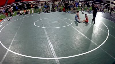 77 lbs Champ. Round 1 - Wyatt Augason, Utah vs Zion Cisneros, Oregon