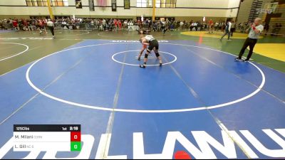 125C lbs Rr Rnd 2 - Marcello Milani, Cornell vs Louie Gill, NC State