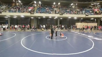 100 lbs Cons. Round 1 - Natasha Flores, Gurnee (Warren) vs Gianna Storino, Hinsdale (South)