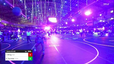 157 lbs Consi Of 8 #2 - Isaac Wing, Independent vs Eddie Cormier, Team Aggression