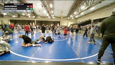 57 lbs Rr Rnd 5 - Jason Ferrone, Garden State Grapplers vs Maeve Fernald, Smitty's Barn ES