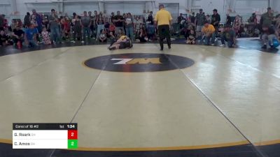 70-J lbs Consi Of 16 #2 - Gannon Roark, OH vs Casen Amos, OH