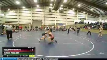 132 lbs Cons. Round 2 - Parker Robinson, Lehi vs Alejandro Romero, Granger