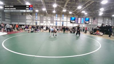 68 kg Cons. Quarters - River Todd, Surfside vs Selina Moore, Team Worldwide Wrestling Academy LLC
