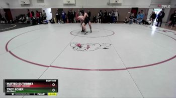 190 lbs Cons. Round 3 - Troy Roser, Hillsdale vs Matteo Gutierrez, John F Kennedy -Fremont