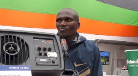 Stephen Kiprotich talks training partners before NYC Marathon 2013