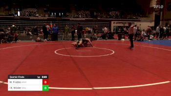 197 lbs Quarterfinal - Wolfgang Frable, Army vs Kael Wisler, Michigan State