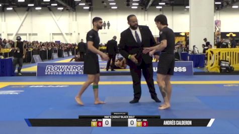 Andrés Calderon vs Pablo Candido 2025 World IBJJF Jiu-Jitsu No-Gi Championship