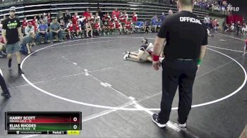 90 lbs Quarterfinals (8 Team) - Elias Rhodes, Nebraska Black vs Harry Scott, Indiana Gold