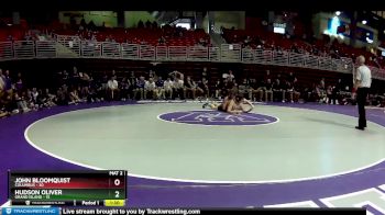 190 lbs Semis & Wb (16 Team) - Hudson Oliver, Grand Island vs John Bloomquist, Columbus