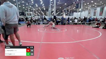 162 lbs Quarterfinal - Jeremey Marsalla, Shore Thing WC vs Ryan Engle, Scorpions