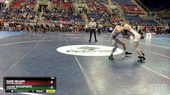 133 lbs Cons. Round 2 - Dane Nelson, Bismarck Century vs Lucas Schlepuetz, Jamestown