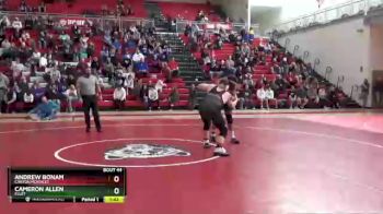 215 lbs Quarterfinal - Cameron Allen, Ellet vs Andrew Bonam, Canton McKinley