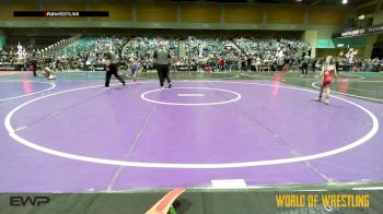 40 lbs Final - Coraline Sierra, Mantanona TC vs Remi Norrell, F-5 Grappling