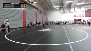 165 lbs Consi Of 8 #2 - Damon Michaels, Edinboro - Unatt vs Cameron Adams, Michigan State - Unatt