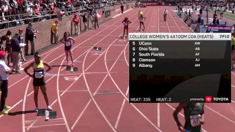 Women's 4x100m Relay Championship, COA, Event 339, Prelims 2