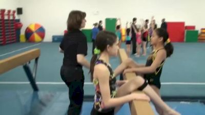 Insider Extra- IK Gymnastics Beam Warm-up for Advanced Turns and More