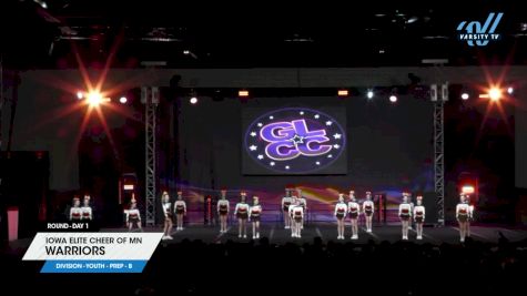 Iowa Elite Cheer of MN - WARRIORS [2025 L1.1 Youth - PREP - B Day 1] 2025 GLCC Grand Nationals
