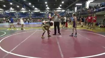 95 lbs Round Of 16 - Co'ji Campbell, Toss Em Up vs Joseph Nadig, Rochelle WC