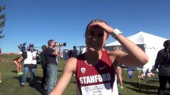 Stanford's Jessica Tonn after 9th place finish at 2013 Pac 12 Championships