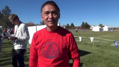 Arizona Head Coach James Li after school's first conference title at 2013 Pac 12 Championships