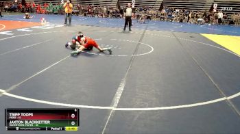 93 lbs Semis & 1st Wrestleback (8 Team) - Jaxton Blackketter, Watertown-Mayer vs Tripp Toops, Pierz