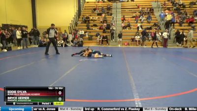 70 10U Cons. Semi - Eddie Sylva, Black Hills Wrestling Academy vs Bryce Heimer, Immortal Athletics WC