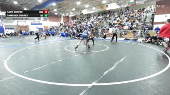 165 lbs Cons. Round 2 - Kano Graves, Bishop Union vs Damariea Surrey, Eisenhower