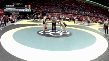 G-135 lbs Quarterfinal - Gwen Matt, G-Greeneview vs Kiera Depinet, G-Seneca East