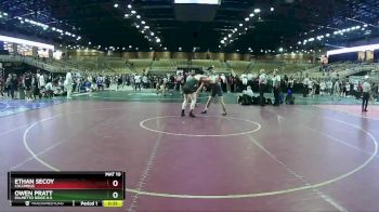 165 lbs Cons. Round 4 - Owen Pratt, Palmetto Ridge H.S. vs Ethan Secoy, Columbus
