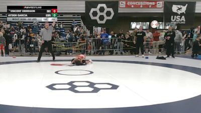 63 lbs Champ. Rd Of 32 - Vincent Obregon, Bulldog Wrestling Club vs Ayden Garcia, Grit & Gratitude Wrestling Academy