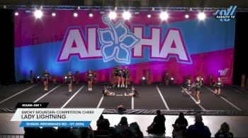 Smoky Mountain Competition Cheer - Lady Lightning [2025 L1 Performance Rec - 12Y (NON) Day 1] 2025 Aloha Concord Showdown