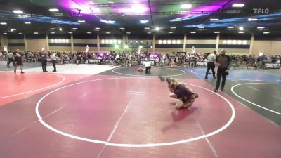 132 lbs Consi Of 16 #2 - Jayden Morfin, NM BadBoyz vs Peyton Rogers, Gold Rush Wr Ac