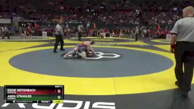 D2-175 lbs Quarterfinal - Aden Strahler, Warren vs Eddie Neitenbach, Buckeye