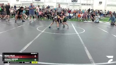 56 lbs Round 5 (6 Team) - Noah Felix, Team West Virginia Gold vs Ronan Niemer, Contenders WA