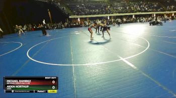 160 lbs Champ. Round 1 - Aiden Northup, Iowa vs Michael Ramirez, Big Game Wrestling Club
