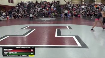 J-2 lbs Round 3 - Kali Henry, Crestwood vs Addy Germann, THWC