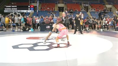 150 lbs Champ. Rd Of 128 - Danny Waite, Ohio vs Gabriel Burns, Georgia