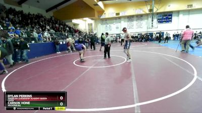 190 lbs Round 5 - Dylan Perkins, American Leadership Academy Queen Creek vs Carson Hone, Wickenburg