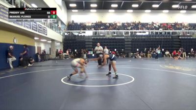 141 lbs Cons. Round 3 - Freddy Lee, Bakersfield vs Imanuel Flores, Cerritos College