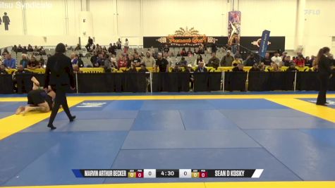 Sean D Kosky vs Marvin Arthur Becker 2024 World IBJJF Jiu-Jitsu No-Gi Championship