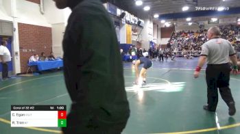 120 lbs Consolation - Cullen Egan, Regis Jesuit vs Ryan Tran, Bellarmine Prep