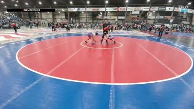 115 lbs Cons. Round 2 - Azaelya Pates, Montana Disciples vs Laynee Little, Touch Of Gold